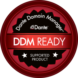 "Dante Domain Manager Ready" Logo