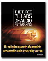 Three Pillars of Audio Networking Whitepaper