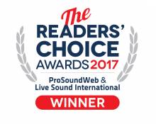 Dante Via wins in Networking Technology category for 2017 Readers' Choice Awards
